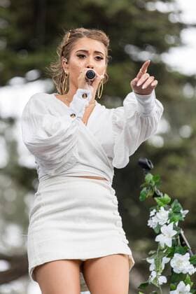 August 11, 2017 - San Francisco, California, U.S - KARLY LOAIZA of Kali Uchis during the Outside Lands Music Festival at Golden Gate Park in San Francisco, California San Francisco U.S. - ZUMAs135 20170811_zap_s135_027 Copyright: xDanielxDeSloverx