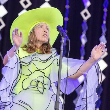 August 11, 2017 - San Francisco, California, U.S - YUKIMI NAGANO of Little Dragon during the Outside Lands Music Festival at Golden Gate Park in San Francisco, California San Francisco U.S. - ZUMAs135 20170811_zap_s135_049 Copyright: xDanielxDeSloverx