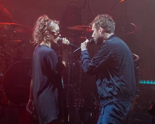 August 11, 2017 - San Francisco, California, U.S - KALI UCHIS performs with DAMON ALBARN of Gorillaz during the Outside Lands Music Festival at Golden Gate Park in San Francisco, California San Francisco U.S. - ZUMAs135 20170811_zap_s135_052 Copyright: xDanielxDeSloverx