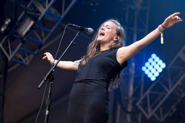 August 12, 2017 - San Francisco, California, U.S - MEEGAN CLOSNER of Joseph during the Outside Lands Music Festival at Golden Gate Park in San Francisco, California San Francisco U.S. - ZUMAs135 20170812_zap_s135_007 Copyright: xDanielxDeSloverx