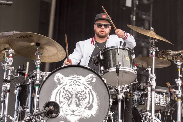 August 12, 2017 - San Francisco, California, U.S - BEN THATCHER of Royal Blood during the Outside Lands Music Festival at Golden Gate Park in San Francisco, California San Francisco U.S. - ZUMAs135 20170812_zap_s135_027 Copyright: xDanielxDeSloverx