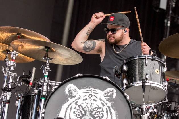 August 12, 2017 - San Francisco, California, U.S - BEN THATCHER of Royal Blood during the Outside Lands Music Festival at Golden Gate Park in San Francisco, California San Francisco U.S. - ZUMAs135 20170812_zap_s135_032 Copyright: xDanielxDeSloverx