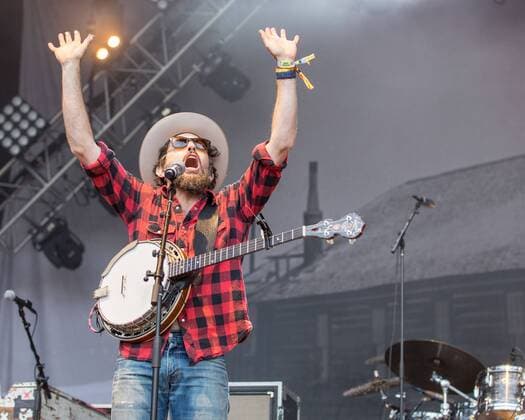 August 12, 2017 - San Francisco, California, U.S - SCOTT AVETT of The Avett Brothers during the Outside Lands Music Festival at Golden Gate Park in San Francisco, California San Francisco U.S. - ZUMAs135 20170812_zap_s135_049 Copyright: xDanielxDeSloverx