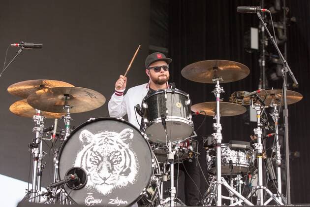 August 12, 2017 - San Francisco, California, U.S - BEN THATCHER of Royal Blood during the Outside Lands Music Festival at Golden Gate Park in San Francisco, California San Francisco U.S. - ZUMAs135 20170812_zap_s135_056 Copyright: xDanielxDeSloverx