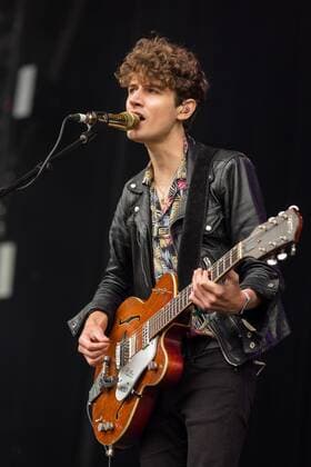 August 12, 2017 - San Francisco, California, U.S - JAMES EDWARD BAGSHAW of Temples during the Outside Lands Music Festival at Golden Gate Park in San Francisco, California San Francisco U.S. - ZUMAs135 20170812_zap_s135_062 Copyright: xDanielxDeSloverx