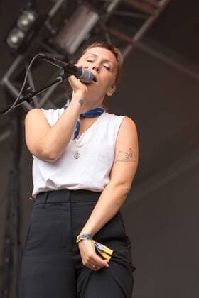 August 12, 2017 - San Francisco, California, U.S - ALLISON CLOSNER of Joseph during the Outside Lands Music Festival at Golden Gate Park in San Francisco, California San Francisco U.S. - ZUMAs135 20170812_zap_s135_079 Copyright: xDanielxDeSloverx