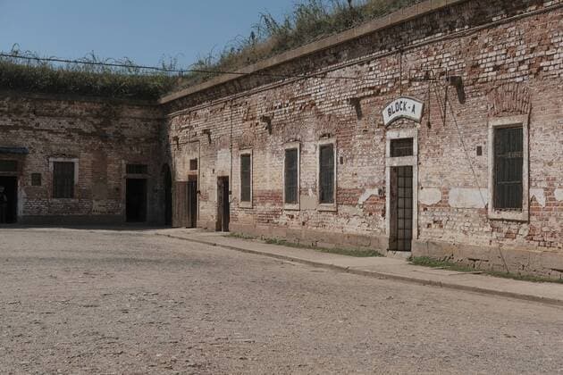 August 13, 2017 - Terezin, Czech Republic - The TerezoÂ­n concentration camp in Czechoslovakia. Was converted into a ghetto for the extermination of the Jews. The place occupied by the concentration camp has become a museum in memory of the victims. August 15 TerezoÂ­n. Czech Republic Terezin Czech Republic  - ZUMAn230 20170813_zaa_n230_308 Copyright: xOscarxGonzalezx