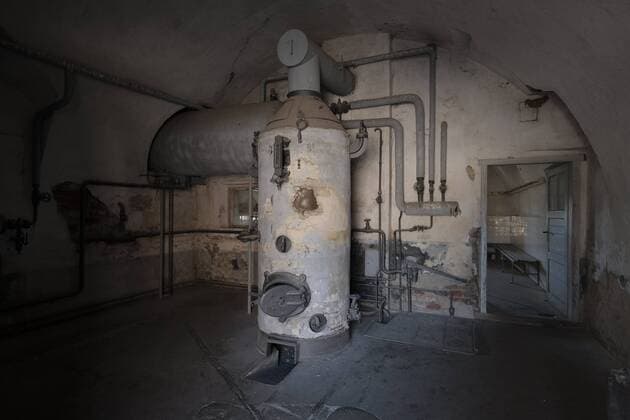 August 13, 2017 - Terezin, Czech Republic - The TerezoÂ­n concentration camp in Czechoslovakia. Was converted into a ghetto for the extermination of the Jews. The place occupied by the concentration camp has become a museum in memory of the victims. August 15 TerezoÂ­n. Czech Republic Terezin Czech Republic  - ZUMAn230 20170813_zaa_n230_328 Copyright: xOscarxGonzalezx
