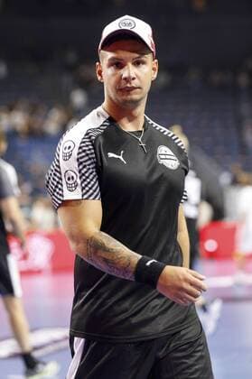 Pietro Lombardi beim Handball-Tag mit Kindertraining und Prominenten-Spiel in der Lanxess Arena. Köln, 13.08.2017 Foto:xC.xHardtx xFuturexImage