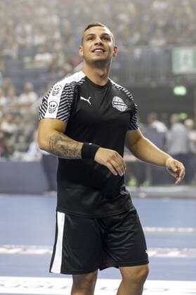 Pietro Lombardi beim Handball-Tag mit Kindertraining und Prominenten-Spiel in der Lanxess Arena. Köln, 13.08.2017 Foto:xC.xHardtx xFuturexImage