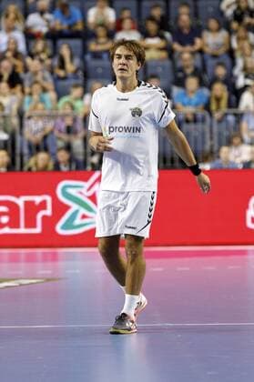 Matze Knop beim Handball-Tag mit Kindertraining und Prominenten-Spiel in der Lanxess Arena. Köln, 13.08.2017 Foto:xC.xHardtx xFuturexImage