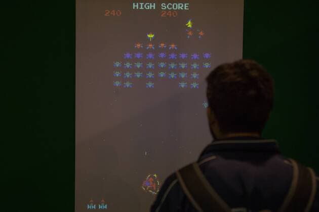 SÃO PAULO, SP - 15.08.2017: EXPOSIÇÃO A ERA DOS GAMES - It happens between the days of August 16 to November 12 the exhibition "The Games Age? At the Biennial Pavilion located in Ibirapuera Park in the city of São Paulo (SP) with mthan 150 ico iconic games with which the public can interact exploring the beginnings of games to the latest technologies. x1372566x  JalesxValquer