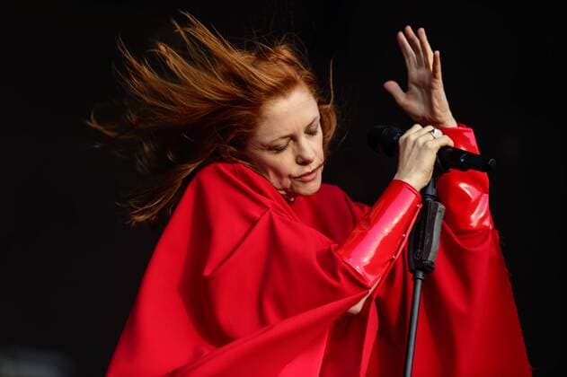 Brussels - 15 august 2017 Goldfrapp performs live at the BSF Goldfrapp en concert au Brussels summer Festival a la place des palais  JEANxMARCxQUINET