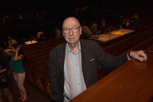 Komponist, Aribert Reimann, Lear, Fotoprobe, Salzburger Festspiele,
