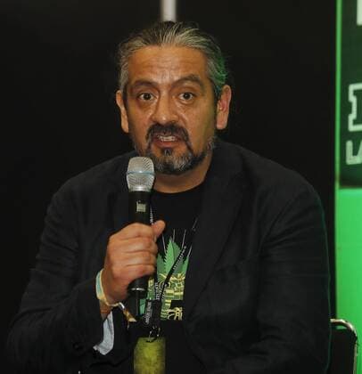 August 18, 2017 - EUM20170818SOC05.JPG.CIUDAD DE MEXICO LegalityLegalidad-ExpoWeed.- Leopoldo Ramos, integrante editorial de la revista Canamo Mexico, durante la mesa de dialogo Â¿Que necesitamos de la ley? , que se realiza en la ExpoWeed 2017, en WTC de esta capital, 18 de agosto de 2017. Foto: Agencia EL UNIVERSALIrvin OlivaresMAVC  - ZUMAu78_ 20170818_zaf_u78_050 Copyright: xElxUniversalx