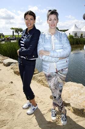 Gerit Kling und Cheryl Shepard beim 10. GRK Golf Charity Masters 2017 in der Golfanlage Golfclub Leipzig im Golfresort Machern. Leipzig, 19.08.2017 Foto:xS.xGabschx xFuturexImage