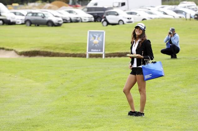 Natacha Tannous beim 10. GRK Golf Charity Masters 2017 in der Golfanlage Golfclub Leipzig im Golfresort Machern. Leipzig, 19.08.2017 Foto:xS.xGabschx xFuturexImage