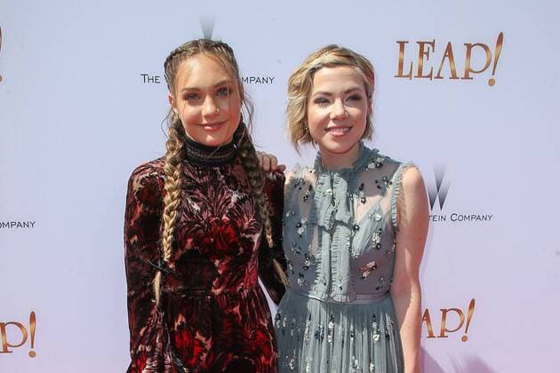 Maddie Ziegler und Carly Rae Jepsen bei der Leap! Film Premiere am 19.08.2017 in Los Angeles Leap! Filmpremiere in Los Angeles, 2017 
