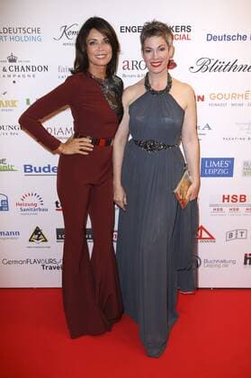 Gerit Kling und Cheryl Shepard bei der 10. GRK Golf Charity Masters Gala 2017 im Hotel The Westin. Leipzig, 19.08.2017 Foto:xS.xGabschx xFuturexImage