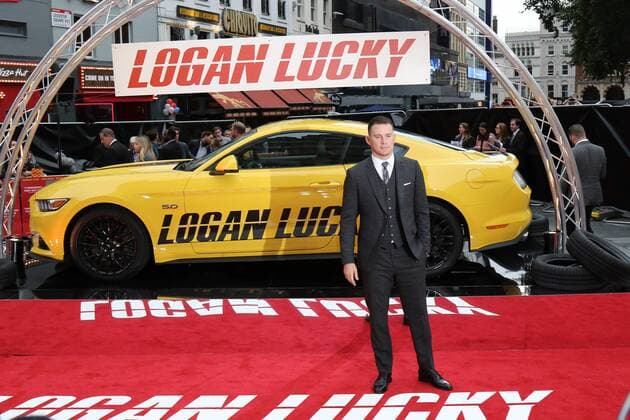 American actor Channing Tatum attends the UK premiere of Logan Lucky at Vue Cinema Leicester Square in London. AUGUST 21st 2017  MESx171876