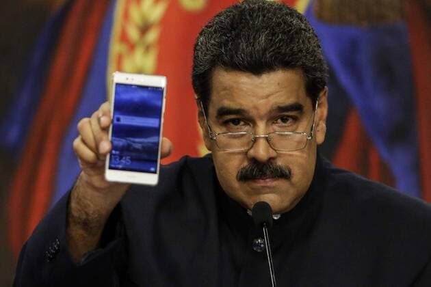 Themen der Woche Bilder des Tages President of Venezuela, Nicolas Maduro, offers a press conference with international media at the Miraflores Palace in Caracas, Venezuela, 22 August 2017. Maduro referred to several issues, including the internal political crisis and his diplomatic relations with the president of Colombia, Juan Manuel Santos, as well with his US counterpart, Donald Trump. Press Conference with international media of Nicolas Maduro !ACHTUNG: NUR REDAKTIONELLE NUTZUNG!  Copyright: xCristianxHernándezx CAR02 20170822-636390371494680550