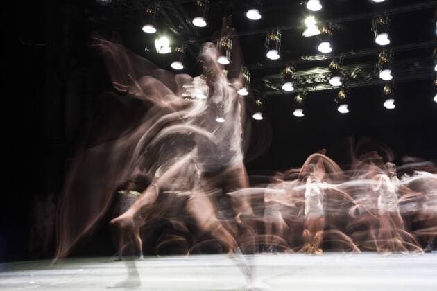 EMBARGO SPERRFRIST Three Stages by Richard Siegal, Ruhrtriennale, PACT Zollverein, Essen, Germany SPERRFRIST EMBARGO bis to 7:00pm, 25 August 2017 Essen, Germany, 23 August 2017. Dancers performing the section Model . American choreographer Richard Siegal presents Three Stages: Model , In Medias Res and as a world premiere El Dorado at PACT Zollverein for the Ruhrtriennale cultural festival 2017. For editorial use only in connection with Ruhrtriennale reporting
