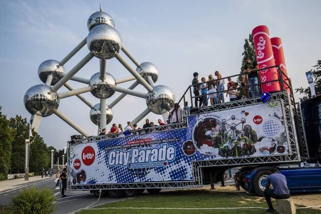 Illustration picture shows the 17th edition of electronic dance music festival City Parade, Saturday 26 August 2017, in Brussels.  LAURIExDIEFFEMBACQ 05152607