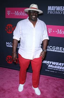 August 26, 2017 - Las Vegas, NV, U.S. - 26 August 2017 - Las Vegas, NV - Cedric the Entertainer. Mayweather vs McGregor pre-fight VIP Red Carpet at T-Mobile Arena. Credit: mjt AdMedia Las Vegas U.S. - ZUMAa123 20170826_zaa_a123_182 Copyright: xMjtAdmediax