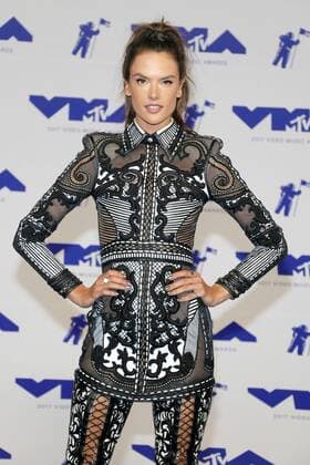 Alessandra Ambrosio bei der Verleihung der MTV Video Music Awards am 27.08.2017 in Inglewood 2017 MTV Video Music Awards in Inglewood 