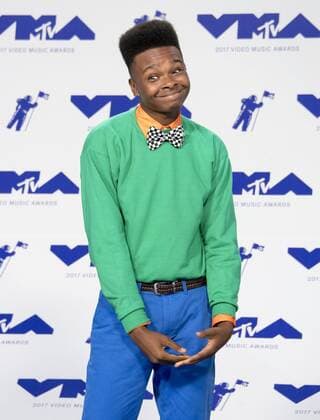 August 27, 2017 - Inglewood, California, U.S - Steve Urkel arrives at the 2017 MTV Video Music Awards held at the Fabulous Forum in Inglewood Los Angeles on Sunday afternoon. Inglewood U.S. - ZUMAb102 20170827_zaf_b102_085 Copyright: xDavidxBrox