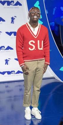 August 27, 2017 - Inglewood, California, U.S - Lil Yachty arrives at the 2017 MTV Video Music Awards held at the Fabulous Forum in Inglewood Los Angeles on Sunday afternoon. Inglewood U.S. - ZUMAb102 20170827_zaf_b102_088 Copyright: xDavidxBrox