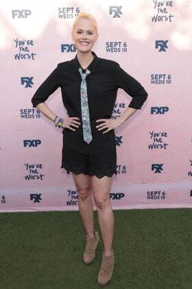 Janet Varney, die Schauspielerin bei der Premiere der 4. Staffel der Serie You re the Worst am 29.08.2017 in Los Angeles FXX s You re the Worst TV Series Season 4 Premiere in Los Angeles, 2017 