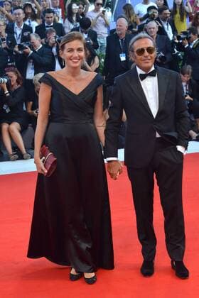 74th Venice Film Festival 2017, Red Carpet Downsizing . Pictured: Filippo Lamantia, Chiara Masi  Copyright: xSimonexComi Veneziax xIPAx xVeneziax