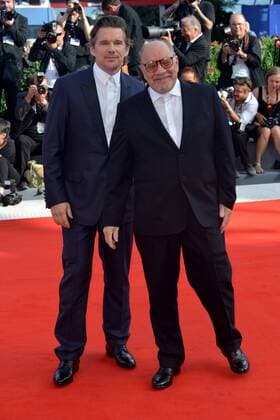 74th Venice Film Festival 2017, red carpet film First Reformed . Pictured: Ethan Hawke, Paul Schrader  Copyright: xSimonexComi Veneziax xIPAx xVeneziax