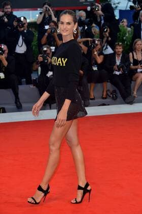 74th Venice Film Festival 2017, Red Carpet Film The shape of water . Pictured: Izabel Goulart  Copyright: xSimonexComi Veneziax xIPAx xVeneziax