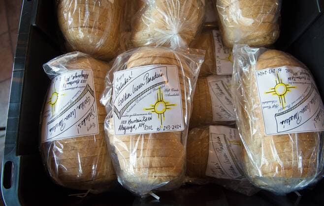 August 31, 2017 - U.S. - Marla Brose -- Pratt Morales, owner of Golden Crown Panaderia, and other bakers started making about 1,000 loaves of bread to send to Texas for Hurricane Harvey victims Wednesday morning. They baked through the night. Morales went home around 4 a.m. and took a nap, he said. The bread is scheduled to be picked up Thursday evening and delivered to Houston. U.S. - ZUMAab1_ 20170831_zaf_ab1_002 Copyright: xAlbuquerquexJournalx