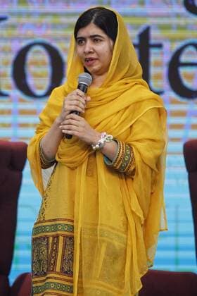 Pakistani activist Malala Yousafzai, Peace Nobel laureate and advocate for girls education rights, takes part in an encounter with students of the Technological Institute of Monterrey in Mexico City, Mexico, 31 August 2017. PAKISTANI ACTIVIST MALALA YOUSAFZAI S FIRST VISIT IN LATIN AMERICA !ACHTUNG: NUR REDAKTIONELLE NUTZUNG!  Copyright: xSashenkaxGutierrezx MEX004 20170901-636398236636371849