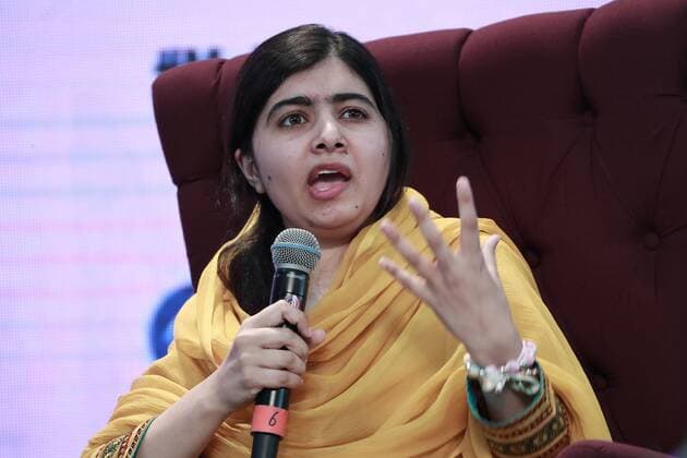 August 31, 2017 - EUM20170831NAC25.JPG.CIUDAD DE MEXICO.- Malala-Visita.- La ganadora del Premio Nobel de la Paz, Malala Yousafzai, senalo que el odio es inaceptable al referirse al muro fronterizo que planea construir el presidente de Estados Unidos, Donald Trump, en la frontera de su pais con Mexico, durante su presentacion en el Tec de Monterrey, el jueves 31 de agosto de 2017. Foto: Agencia EL UNIVERSAL RCC.  - ZUMAu78_ 20170831_zaf_u78_095 Copyright: xAlejandraxLeyvax