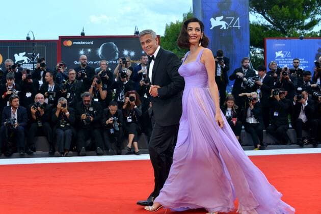 Themen der Woche Bilder des Tages 74th Venice Film Festival 2017, Red Carpet Film Suburbicon . Pictured: George Clooney, Amal Clooney  Copyright: xSimonexComi Veneziax xIPAx xVeneziax