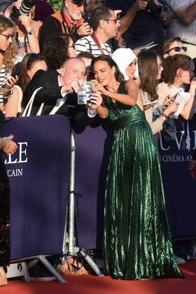 43th Deauville International Film Festival. Arrivals on red carpet for Good Timme movie presentation. 43eme Festival du Cinema Americain de Deauville. Presentation du film .Good Time . Berenice Bejo. 220308 Arnal-Lefranc Starface 2017-09-02 Etats-Unis  Copyright: xArnal-Lefrancx STAR_220308_001
