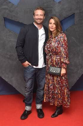 Sasha mit Gattin Julia bei der Premiere des Kinofilms Die Pfefferkörner und der Fluch des schwarzen Königs im Cinemaxx am Dammtor. Hamburg, 03.09.2017 Foto:xC.xNiehausx xFuturexImage