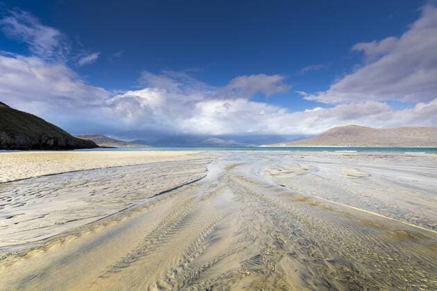 Horgabost beach, facing the island of Taransay, Isle of Harris, Outer Hebrides, Scotland, United Kingdom, Europe Copyright: JohnxGuidi 1237-90