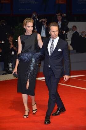 74th Venice Film Festival 2017, Red Carpet Film Three Billboards outside ebbing, Missuri . Pictured: Sam Rockwell, Leslie Bibb  Copyright: xSimonexComi Veneziax xIPAx xVeneziax