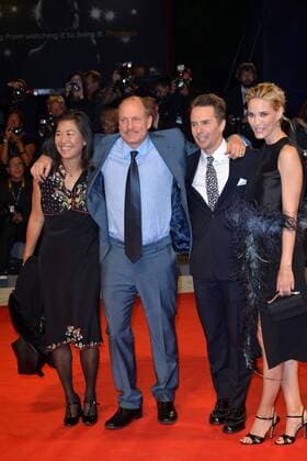 74th Venice Film Festival 2017, Red Carpet Film Three Billboards outside ebbing, Missuri . Pictured: Woody Harrelson, Laura Louie, Sam Rockwell and Leslie Bibb  Copyright: xSimonexComi Veneziax xIPAx xVeneziax