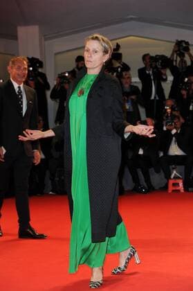 74th Venice Film Festival, Red carpet film Three billboards outside Ebbing, Missouri Pictured: Frances Mc Dormand  Copyright: xAlbertoxTerenghi Veneziax2017x x xVeneziax