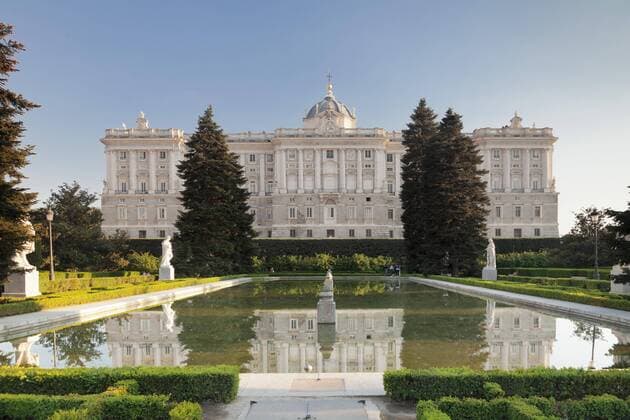  Jardines de Sabatini, Sabatini Gärten, Palacio Real, Madrid, Spanien, Europa Copyright: imageBROKER/FranzxWalter iblmal04549893.jpg
