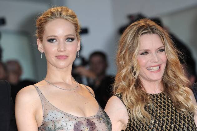 74th Venice Film Festival, Photocall film Mother ! Pictured: Jennifer Lawrence, Michelle Pfeiffer  Copyright: xAlbertoxTerenghi Veneziax2017x x xVeneziax