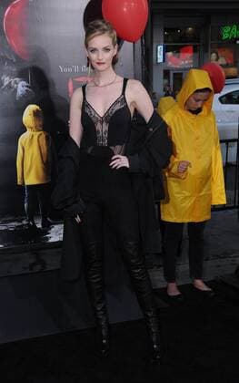 September 5, 2017 - Hollywood, CA, U.S. - 05 September 2017 - Hollywood, California - Lydia Hearst. World Premiere of IT held at TCL Chinese Theater in Hollywood. Photo Credit: AdMedia Hollywood U.S. - ZUMAa123 20170905_zaa_a123_110 Copyright: xBirdiexThompsonx