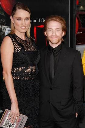 Clare Grant, Seth Green at the World Premiere of New Line Cinema s It held at the TCL Chinese Theater in Hollywood, CA, September 5, 2017.  Copyright: xJosephxMartinezx 33415_062JM
