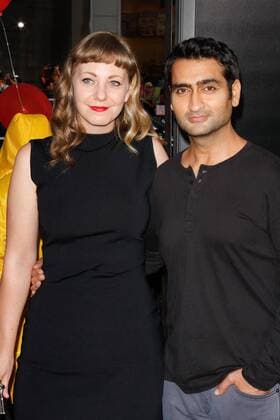 Emily V. Gordon, Kumail Nanjiani at the World Premiere of New Line Cinema s It held at the TCL Chinese Theater in Hollywood, CA, September 5, 2017.  Copyright: xJosephxMartinezx 33415_066JM